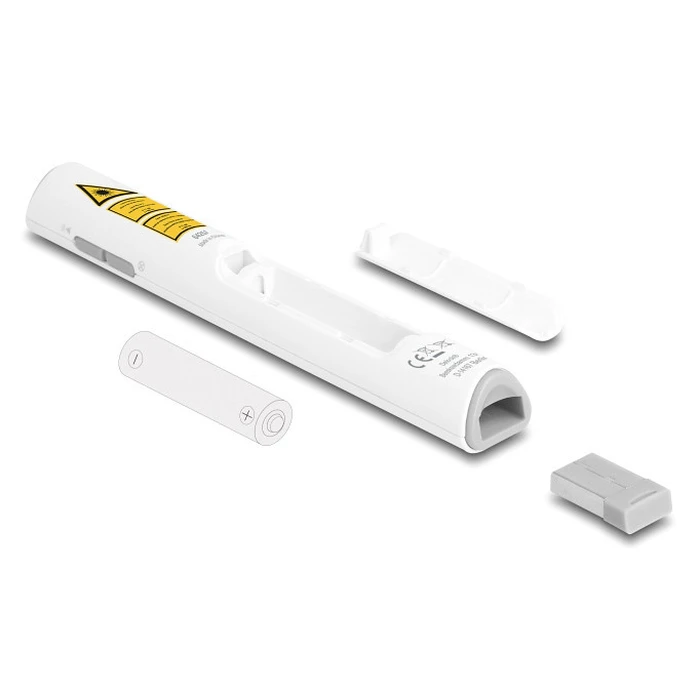 Presenter Delock 64251 με Laser & Πλήκτρα, 30M, Λευκό
