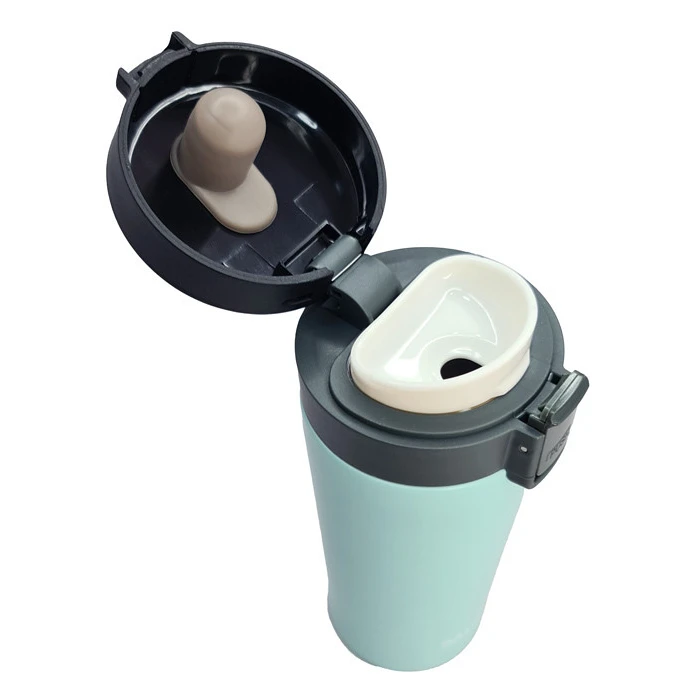 Θερμός Bruno BRN-0071, με Κλείδωμα, Anti-Slip, 400Ml,Γαλάζιο