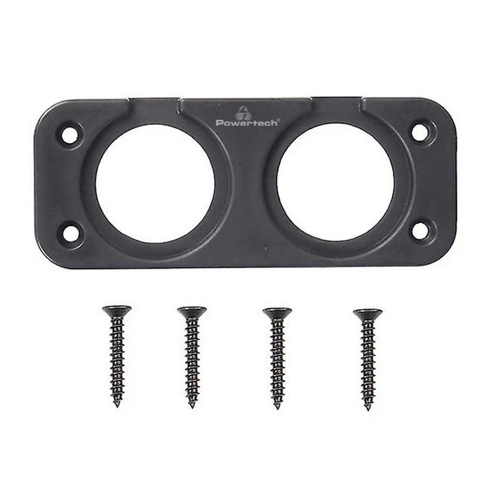 Πρίζα Σκάφους Powertech Πάνελ Πρίζας & Οχήματα Ptl-013, 2 Θέσεις, 102X45mm