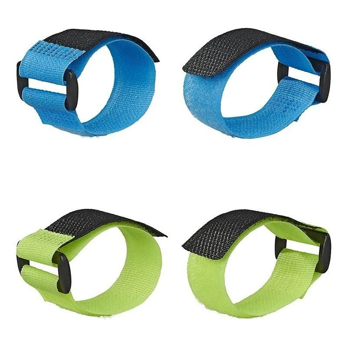 Δεματικά Καλωδίων Proplus Ιμάντες Τύπου Velcro 480052, 19X2Cm, Μπλε & Πράσινο, 8τμχ