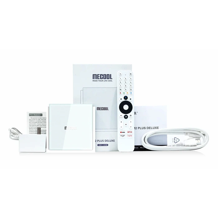 TV Box Mecool Km2 Plus Deluxe, Google Πιστοποίηση, 4K, WiFi, Android 11