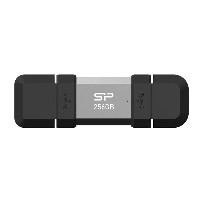 USB Flash 256GB Silicon Power Drive C51, Usb/USB-C, 200Mbps, Ασημί