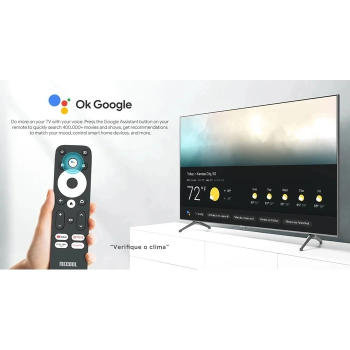 Τηλεχειριστήριο Mecool MCL-V03 για TV Box, Bluetooth