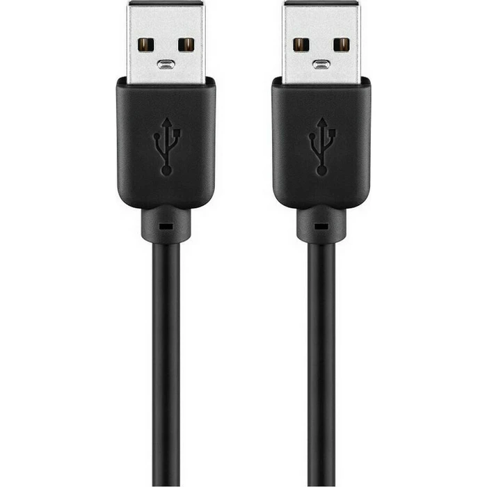 Καλώδιο USB Goobay 2.0 Type A 93594, Copper, 3M, Μαύρο