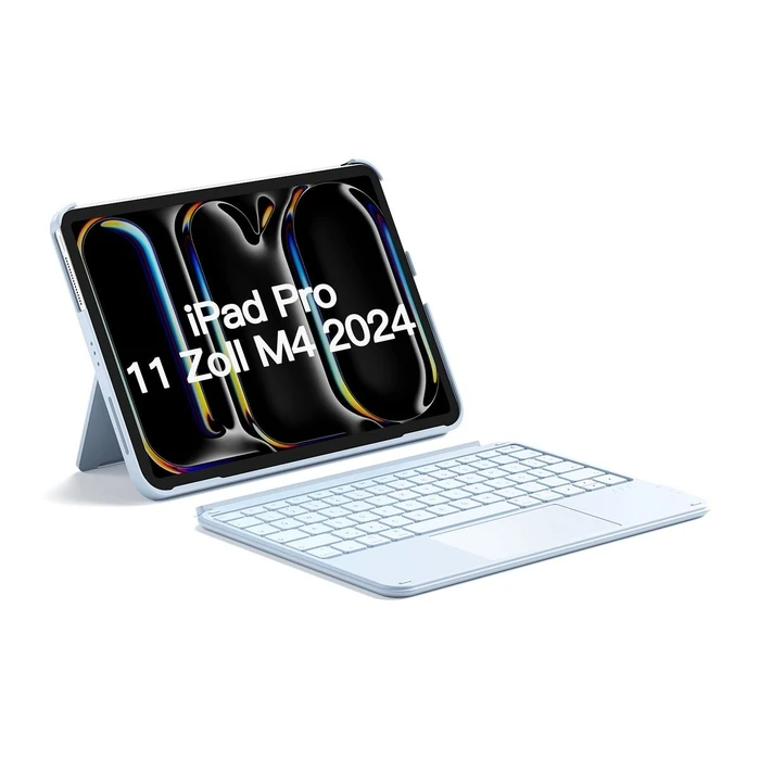 inateck AceTouch Θήκη-Πληκτρολόγιο για iPad 11" (KB04122-11) - Μπλε