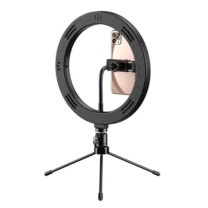Ring Light Apexel LED Apl-Fl10Jj13Y με Μίνι Τρίποδα, Φ26Cm