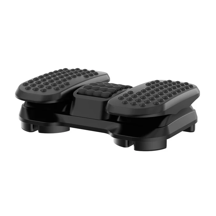 Υποπόδιο Γραφείου Brateck Fr16-01 με Πεντάλ Εκγύμνασης Ποδιών, Μαύρο