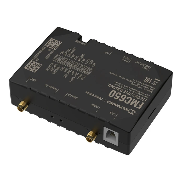 GPS Tracker Teltonika Οχημάτων Fmc650, 4G/Gnss/Bluetooth