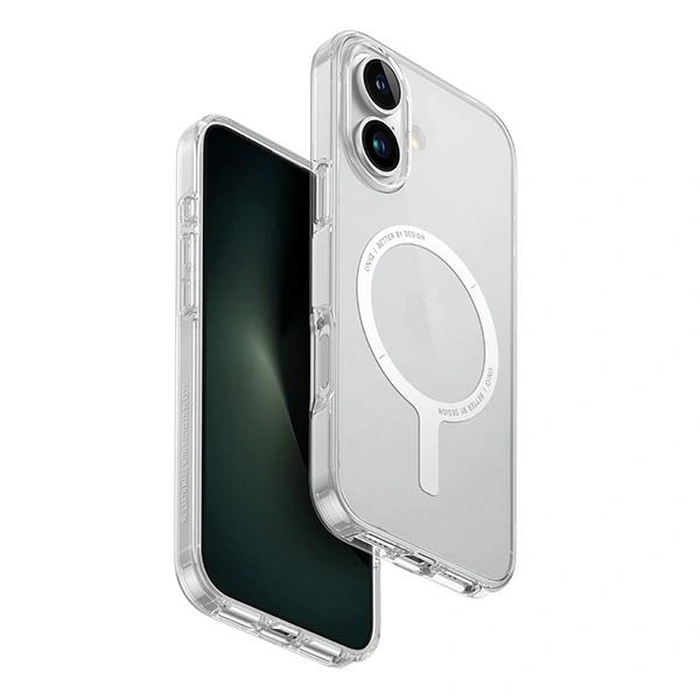 UNIQ Clario Apple iPhone 16 Magclick Charging lucent clear