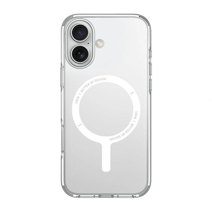 UNIQ Clario Apple iPhone 16 Magclick Charging lucent clear