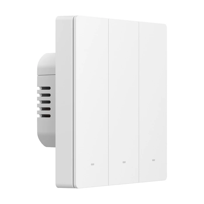 Sonoff ZBM5-3C-86W Triple Touch Wall Switch (ZigBee + Wi‑Fi) White Frame