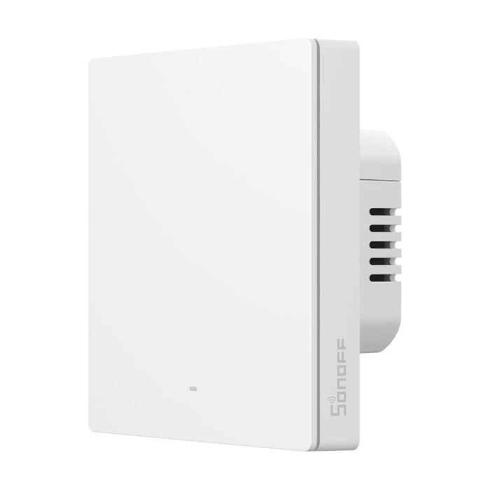 Sonoff Zbm51c86w Διακόπτης Τοίχου Αφής Wi‑Fi Μονός με Πλαίσιο Λευκός