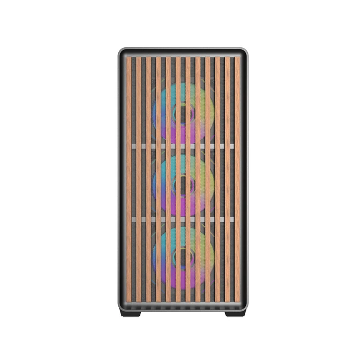 Darkflash DS900WD Midi Tower Κουτί Υπολογιστή Μαύρο με 4 ανεμιστήρες DS900WD