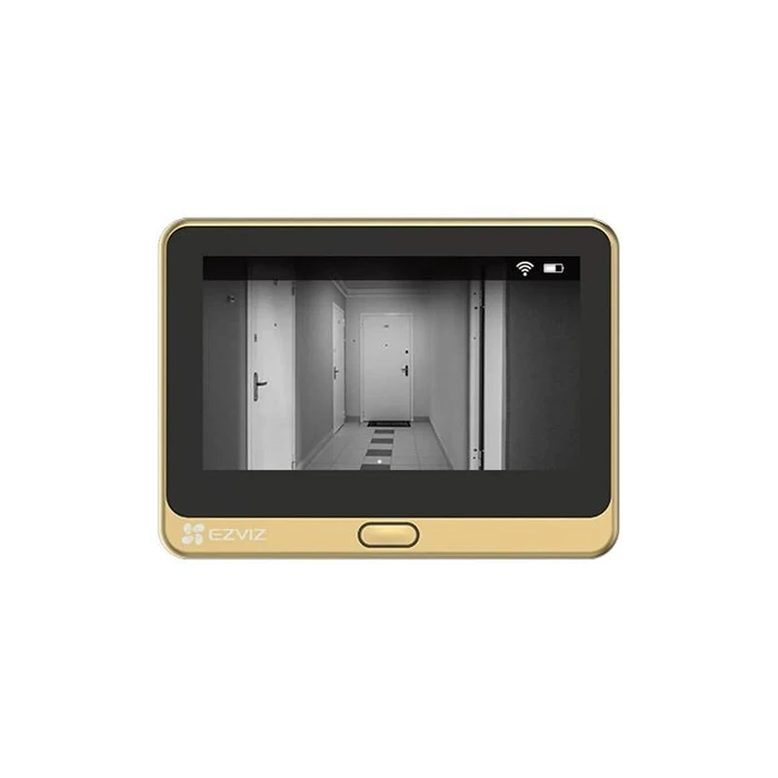 Ασύρματο Κουδούνι Ezviz Wire-free Peephole Doorbell (DP2C Golden)