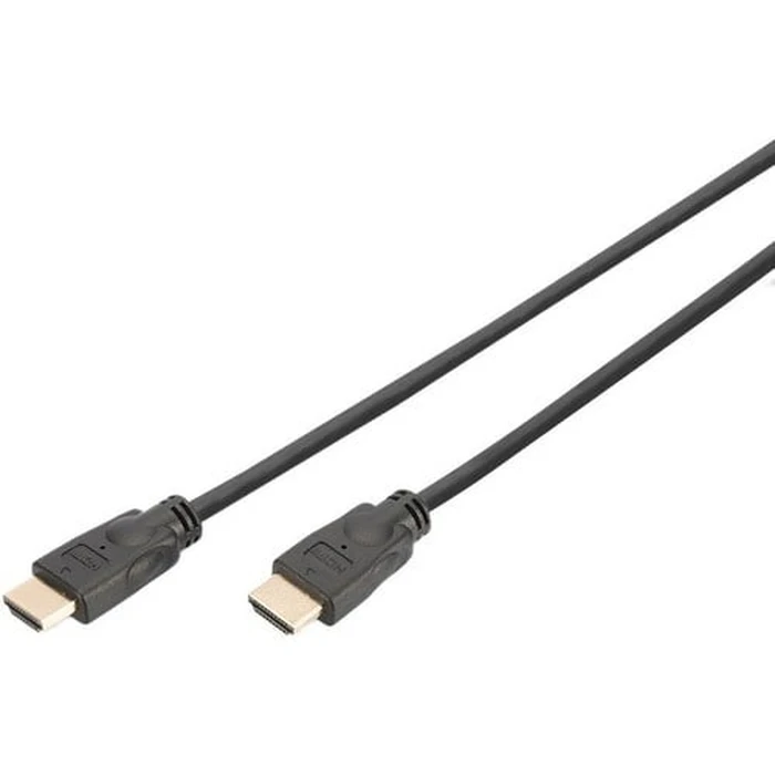 Καλώδιο HDMI Digitus Highspeed W.Ethernet Type A M-M 1M Ultrahd 60P Black