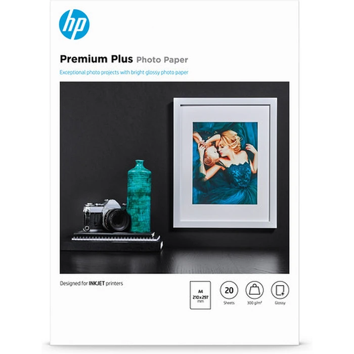 Φωτογραφικά Χαρτιά HP Premium Plus Glossy 20 Sheet A4