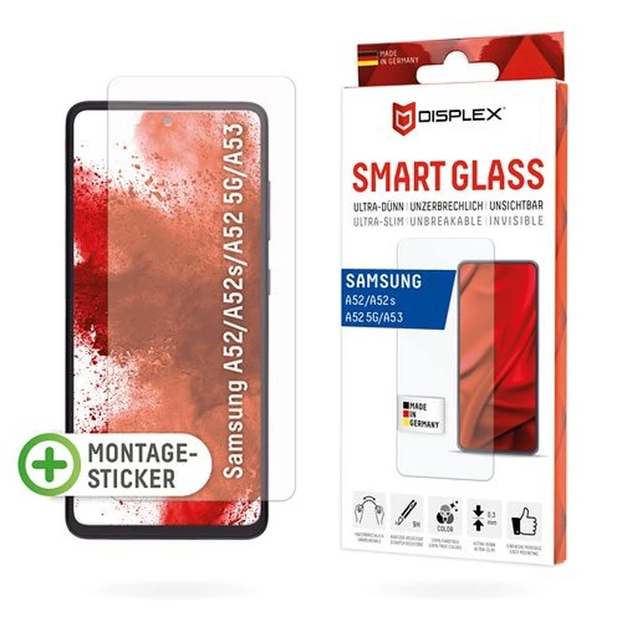 Screen Protector E.V.I. Displex Smart Glass Samsung A52/A52(S) 5G/A53 5G