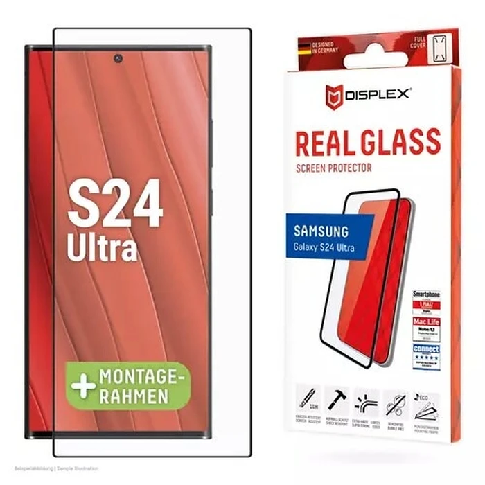 Screen Protector E.V.I Displex Full Cover Glass For Samsung Galaxy S24 Ultra