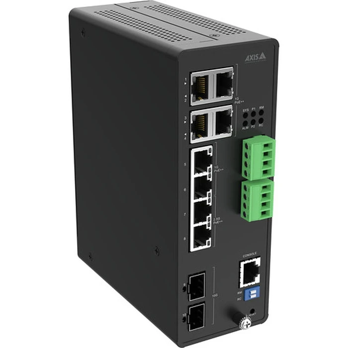 Network Switch Βιομηχανικού Τύπου AXIS D8208-R Industrial Poe++ S 8-Port Managed