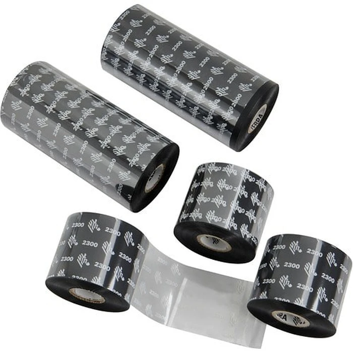 Μελανοταινία Zebra Ribbon 2300 Wax 64Mm 74 Meters C-12.7Mm Box Of 12
