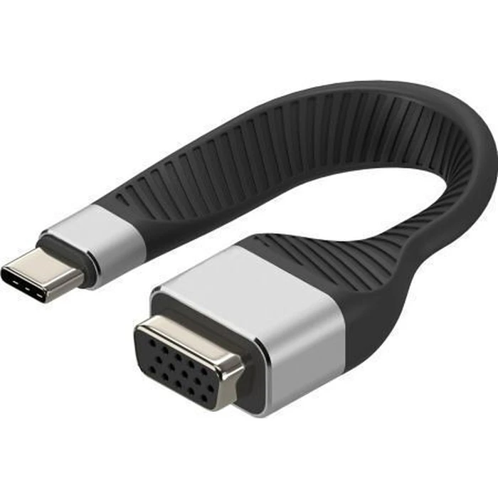 Αντάπτορας USB Techly Typ C to VGA female Flex