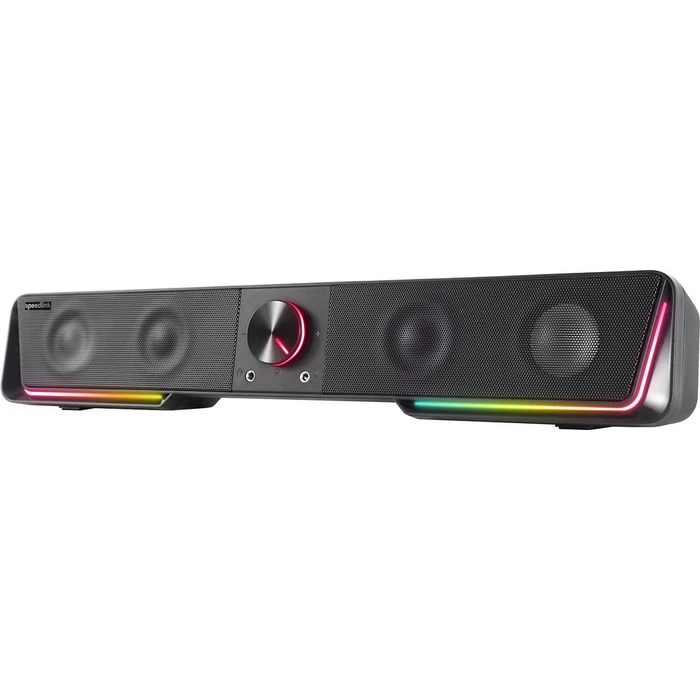 Ηχεία Υπολογιστή Speedlink GRAVITY RGB, Soundbar, Black