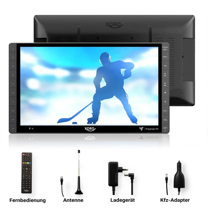 Τηλεόραση Xoro PTL 1450 V2, 14" (35,5cm), Tragbarer Fernseher