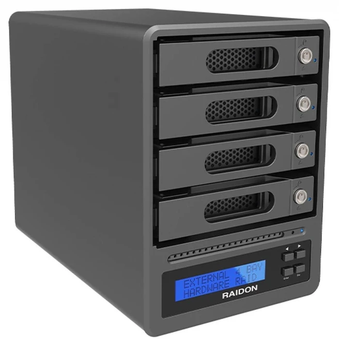 Θήκη για Σκληρό Δίσκο Raidon 4x2,5"/3,5" SATA/HDD/SSD GR5640-SBA31