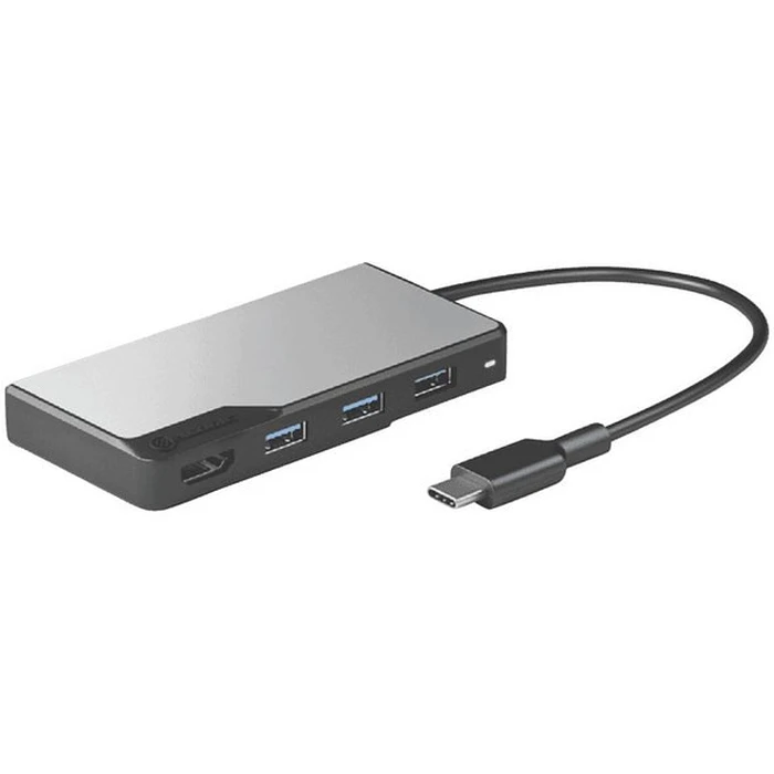 USB Hub Alogic USB-A 4 in 1 space grey