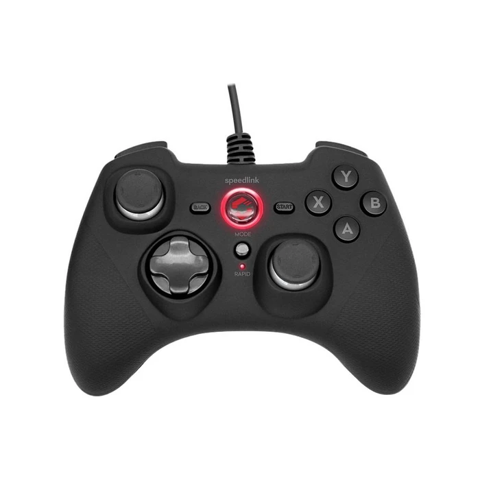 Gamepad Speedlink RAIT, for PC/PS3/Switch/OLED, Black