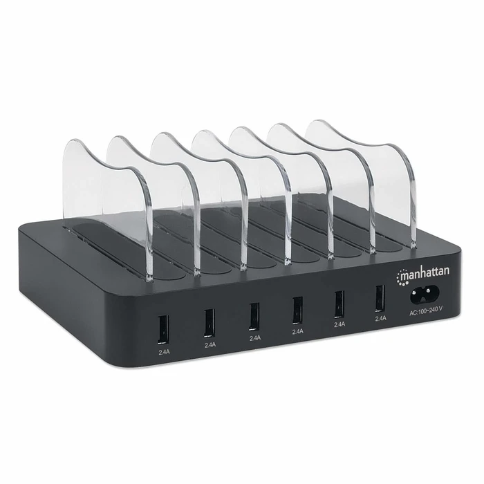 Φορτιστής Manhattan 6-Port USB-A-Ports 2,4 A/5 V 55W