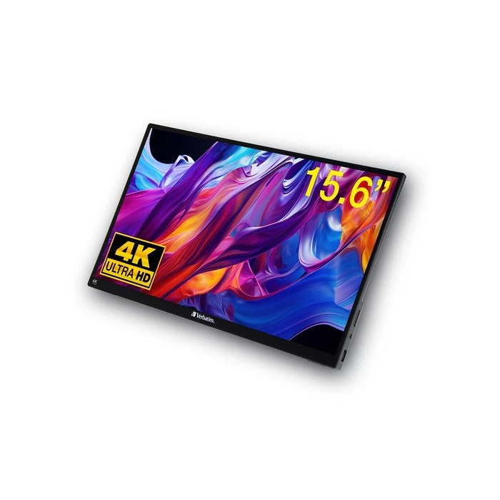 Monitor 15.6" Verbatim PMT-15 4K Portable Touchscreen 4K UHD