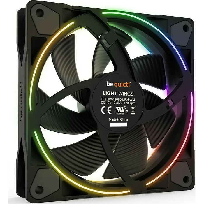 Case Fan Be quiet 140*140*25 Light Wings PWM
