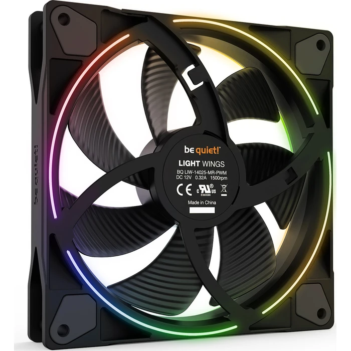 Case Fan Be quiet 140*140*25 Light Wings PWM Triple-Set