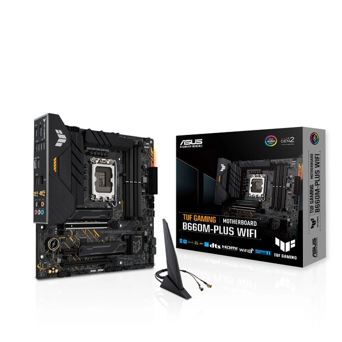 Motherboard MB Asus TUF GAMING B660M-PLUS WIFI (Intel,1700,DDR5,mATX)