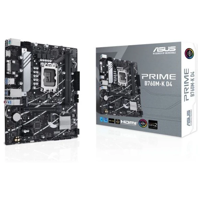 Motherboard MB Asus PRIME B760M-K D4 (INTEL,1700,DDR4,mATX)