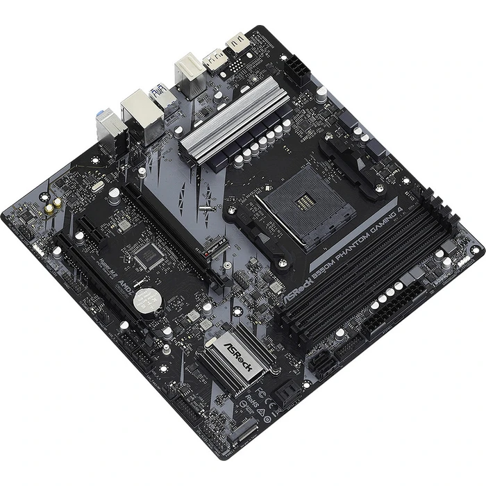 Motherboard ASRock B550M Phantom Gam. 4 AM4 mATX HDMI/DP DDR4
