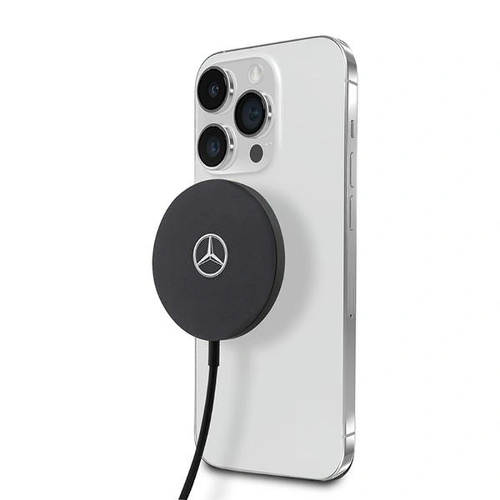 Mercedes MECBMSMELK 15W MagSafe wireless charger black