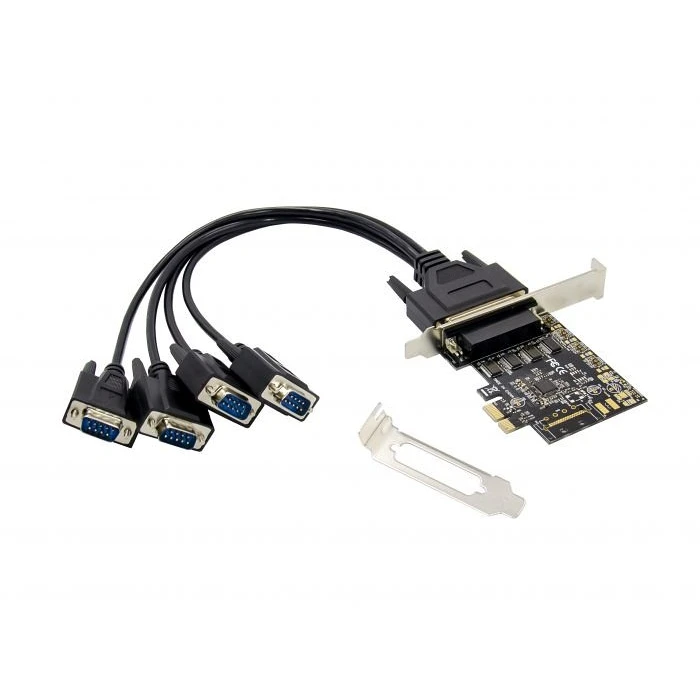 Κάρτα Δικτύου Conceptronic PCI Express x1 4-Port RS232 (DB9) Adapter