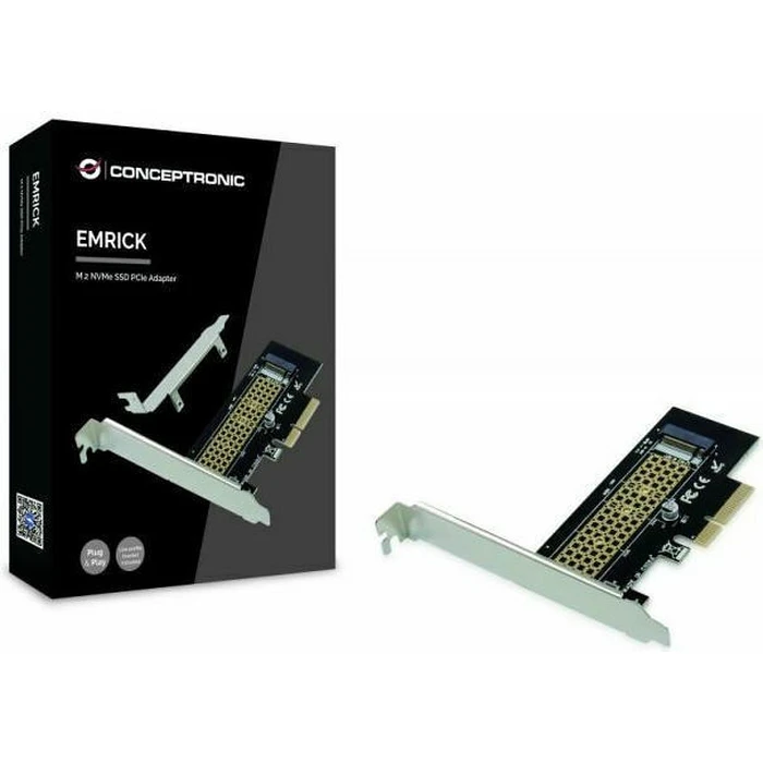 Controller Conceptronic PCI Express x1 4-Port M-Key M.2->PCIe-NVMe
