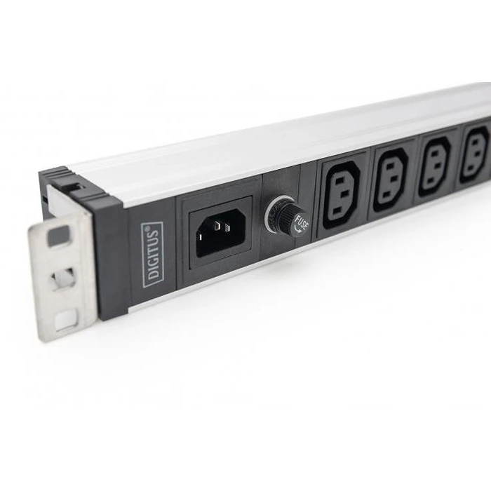Πολύπριζο Rack Digitus PDU 1U 9xC13 Outputs 230V/10A Black