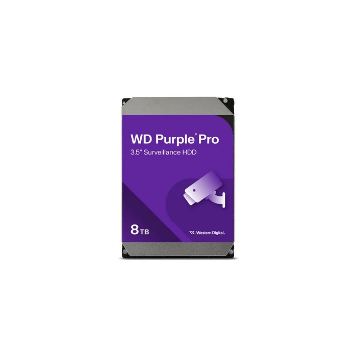 Σκληρός Δίσκος HDD 8TB WD Purple Pro 8.9cm (3.5") SATA3 7200 256MB WD8002PURP