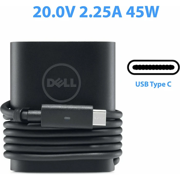 Φορτιστής Laptop Dell Kit: 45-W-E5-USB-C