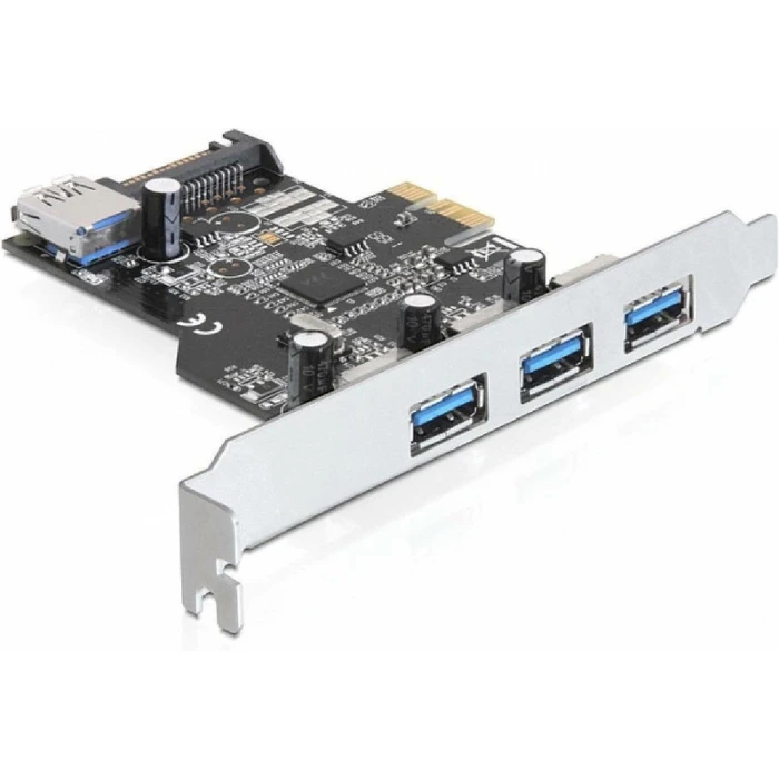 Controller Delock PCI Expr 3x USB3.0 ext + 1x USB3.0 int +LowProfi