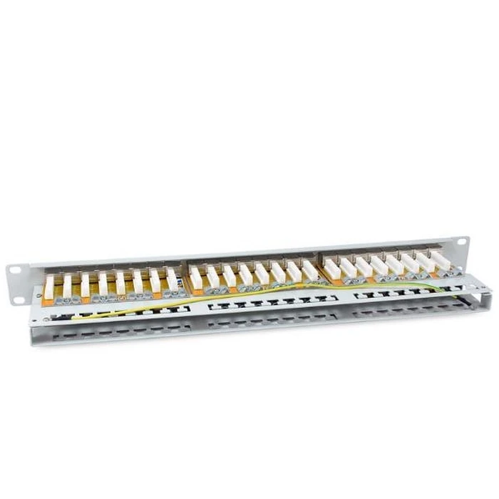 Patch Panel Equip 48x RJ45 Cat6A 19" FTP 1HE Premium light gray