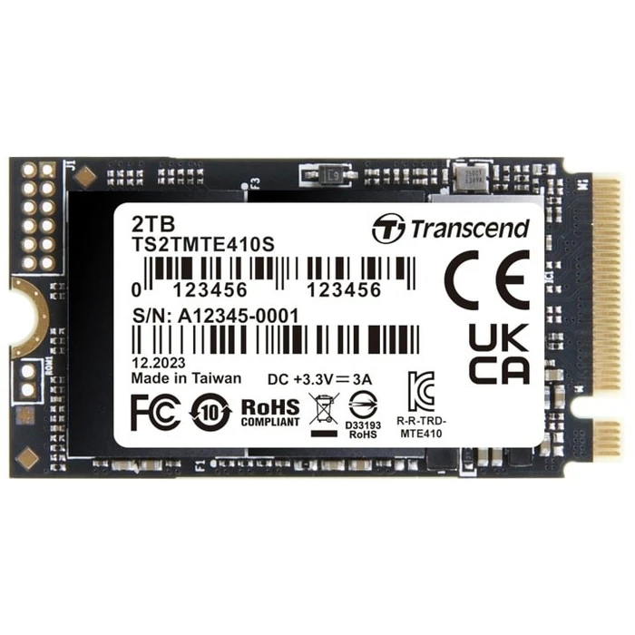 Σκληρός Δίσκος M.2 SSD 2TB Transcend MTE410S (M.2 2242) PCIe Gen4 x4 NVMe