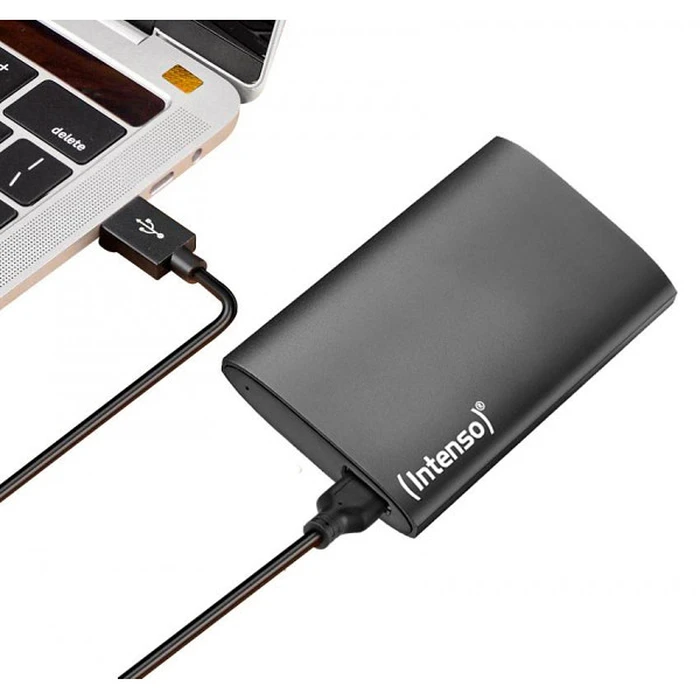 Εξωτερικός Σκληρός Δίσκος 500GB Intenso SSD PREMIUM USB 3.2 Gen1x1 Alu Black