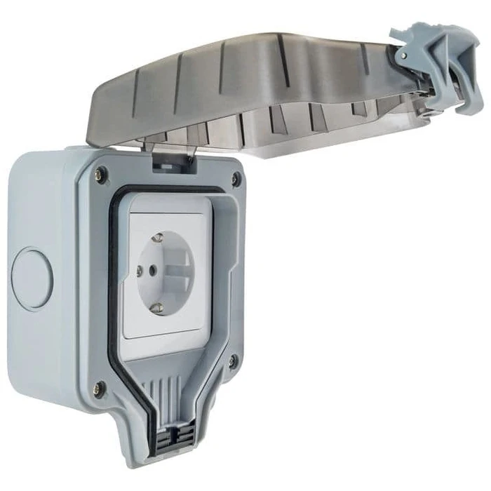 Εξωτερική Πρίζα Blackiger IP66 1-Fach Schuko-flush-mounted box