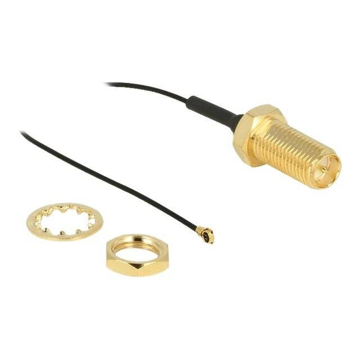 Καλώδιο Κεραίας Delock RP-SMA Bu Einbau > MHF 4 St 0.81