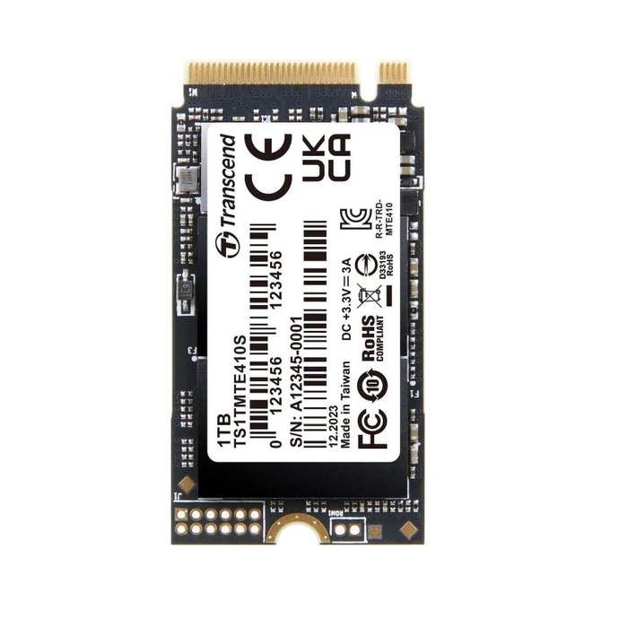 Σκληρός Δίσκος M.2 SSD 1TB Transcend MTE410S (M.2 2242) PCIe Gen4 x4 NVMe